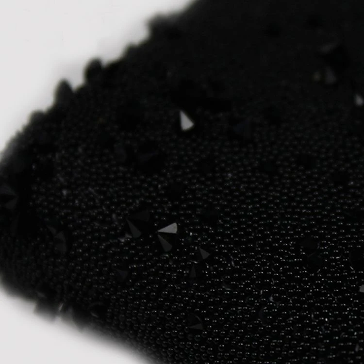 Luxury Dual Tip Rhinestone Crystal Sand Iron-On Appliqu For Stage Wear Fashion Leather Evening Outfit Decoration
